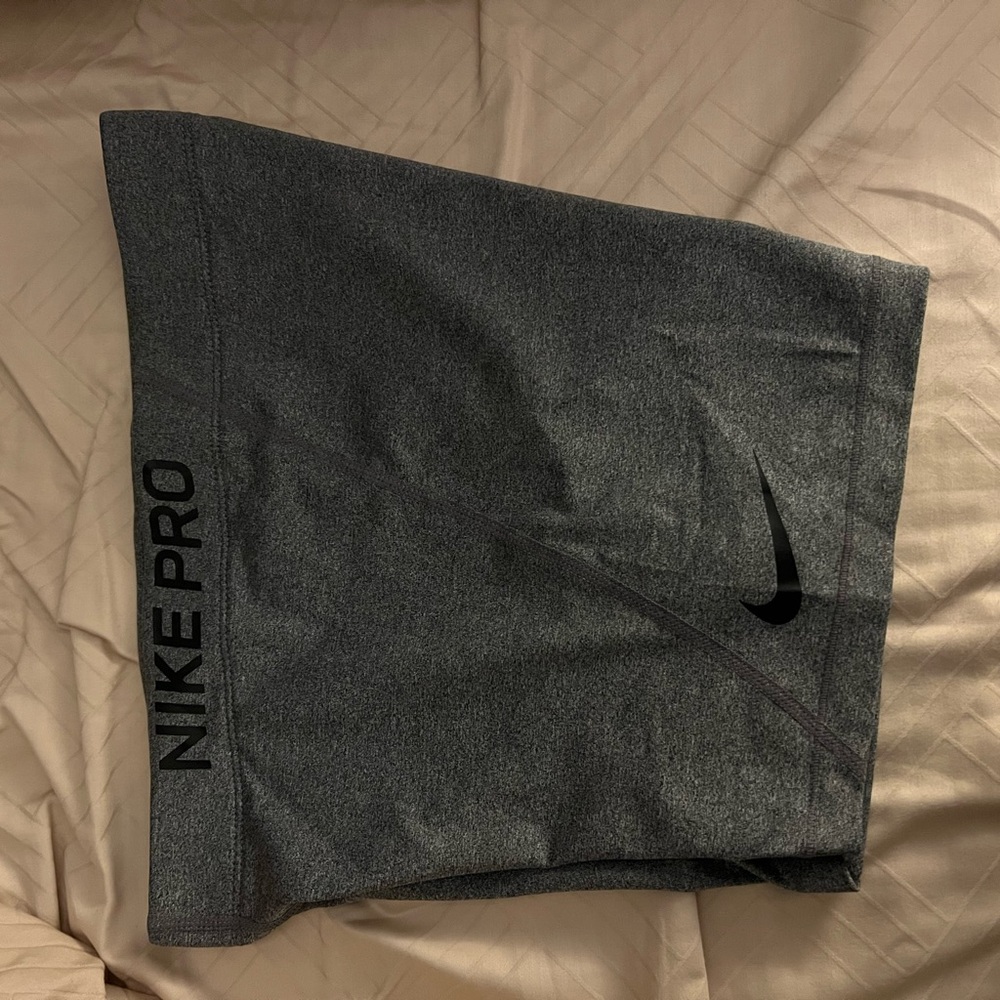 Nike Gray and Black Athletic Shorts